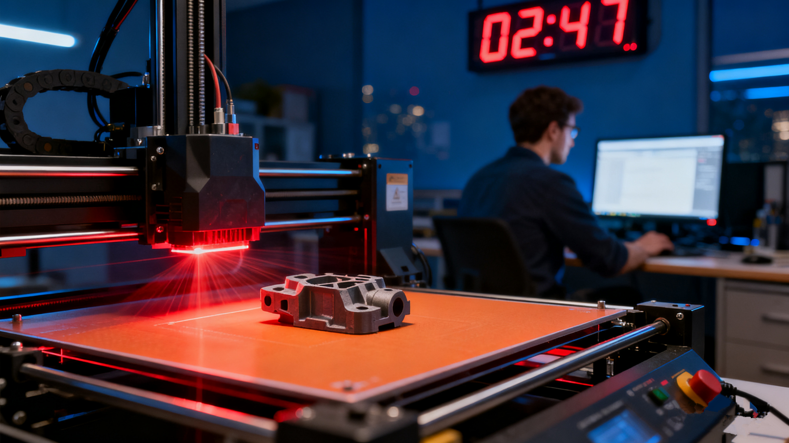 当您的项目亮起红灯：创毅3D打印，如何成为您的“紧急救援专家”